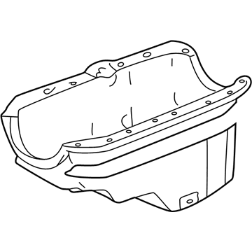 GM 12597151 Oil Pan