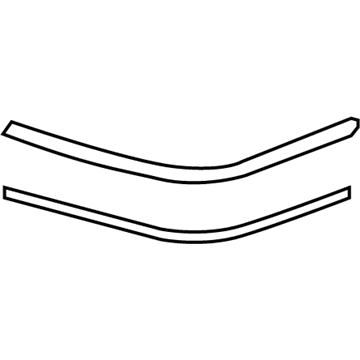 Hyundai 86582-3L201 Moulding Assembly-Front Bumper, RH