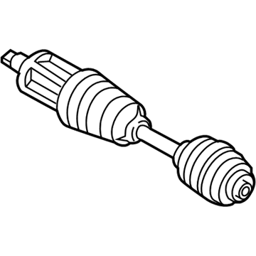 BMW 31-60-7-597-693 Front Left Cv Axle Shaft