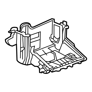 GM 42727376 Evaporator Case