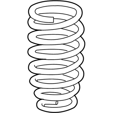 Acura 51401-TK4-A03 Spring, Front