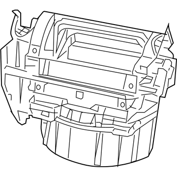 Mopar 68000470AA Air Conditioner And Heater Actuator