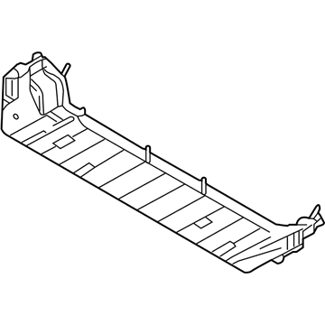 BMW 17-11-7-795-909 Module Carrier, Bottom