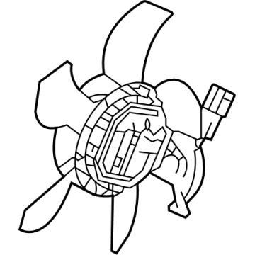 GM 84543313 Fan Motor