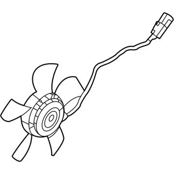 GM 84850041 Fan Motor