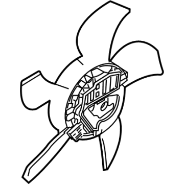 GM 84120617 Fan Motor