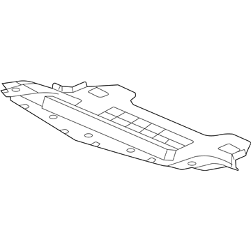 GM 25802220 Underbody Shield