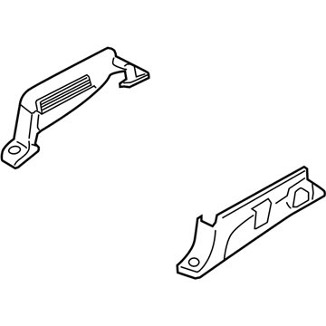 Hyundai 88694-4D160-CS Leg Cover-Front Seat Inner, RH