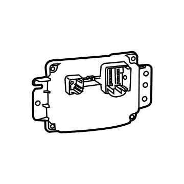 Mopar 68247686AE Module-A/C And Heater