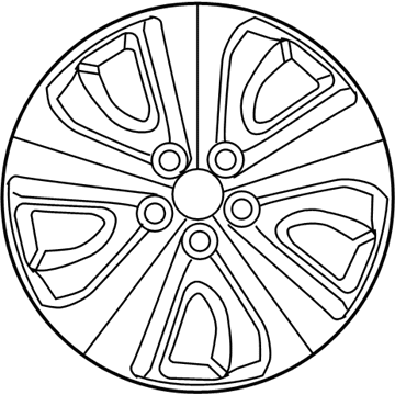 Kia 52905G5500 Wheel Assembly-Aluminium