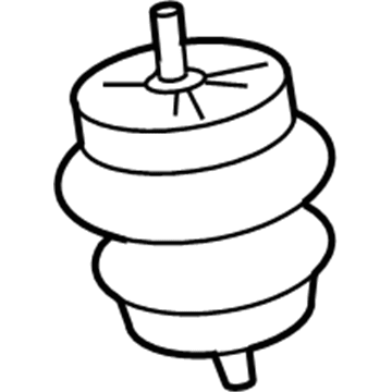 Nissan 11220-JK30A Engine Mounting Insulator, Front