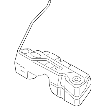 BMW 16-11-7-220-743 Plastic Fuel Tank