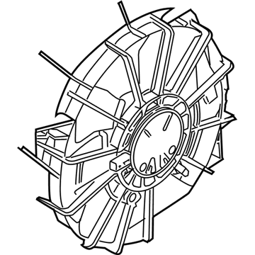 Mopar 5102442AA SHROUDPKG-Fan