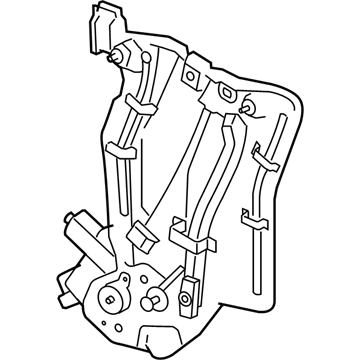 GM 20774594 Quarter Window Regulator Assembly