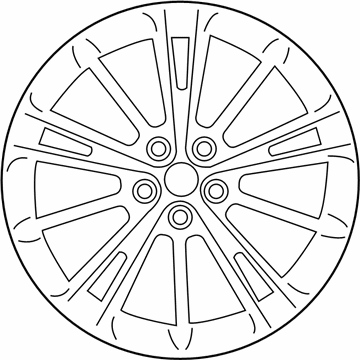 Toyota SU003-08265 Wheel, Alloy