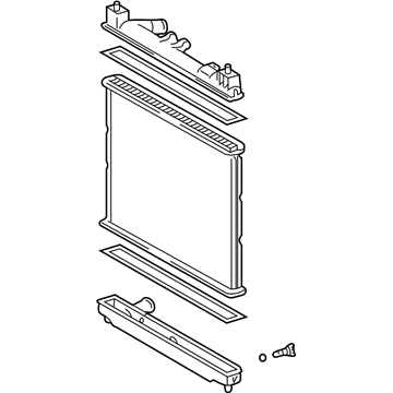 Toyota 16400-21071 Radiator Assembly