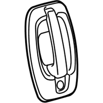 Mopar 5RK15JXWAB Handle-Exterior Door