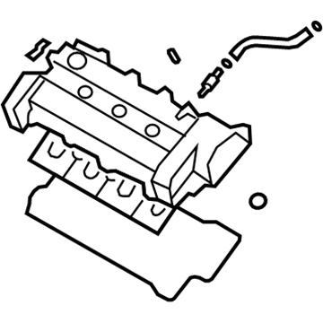 Hyundai 22420-3C110 Cover Assembly-Rocker, RH