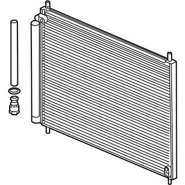 Honda 80110-T3V-A01 Condenser Sub-Assy.
