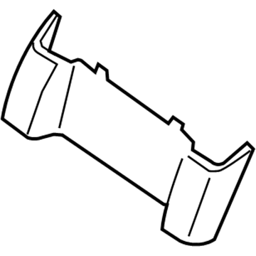Nissan 88224-EA000 Cover-2ND Seat Leg, Center