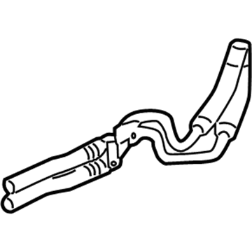 GM 22970604 Cooler Pipe