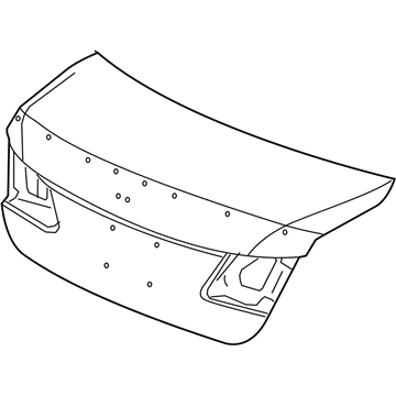 Honda 68500-T3V-A90ZZ Lid, Trunk (DOT)