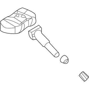 Hyundai 52940-A4100 Tpms Tire Pressure Sensor