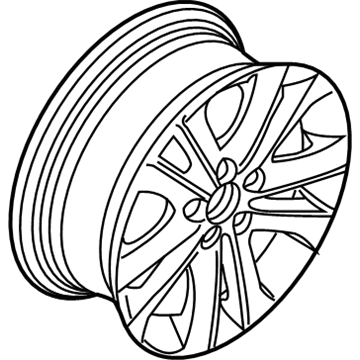 BMW 36-11-6-795-563 Light Alloy Rim