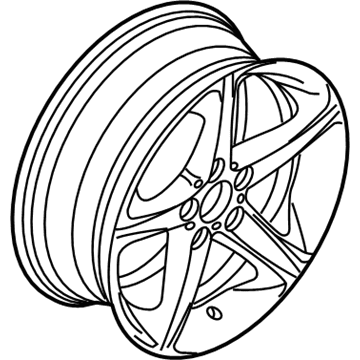 BMW 36-11-6-795-561 Light Alloy Rim