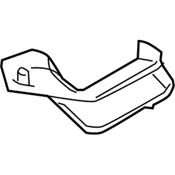 Nissan 84927-ZM90B GARNISH-Rear Pillar, L