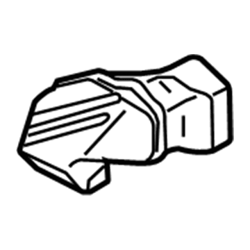Kia 972792F000 Duct-Foot, LH