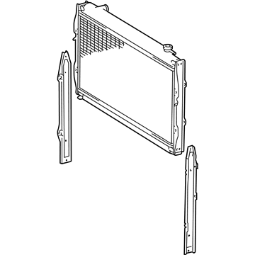 Toyota 16410-AZ050 Radiator Assembly