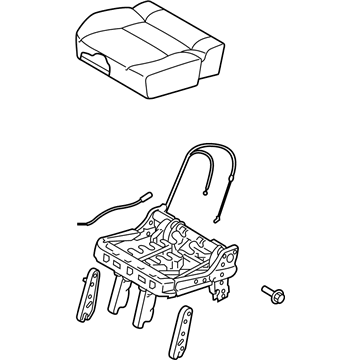 Kia 89200A9060DL1 Cushion Assembly-3RD Seat