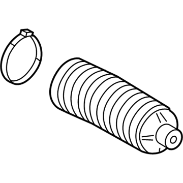 Honda 53429-T5R-003 Dust Seal Set, Tie Rod