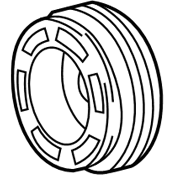 Nissan 12303-3KY0A Pulley-Crankshaft