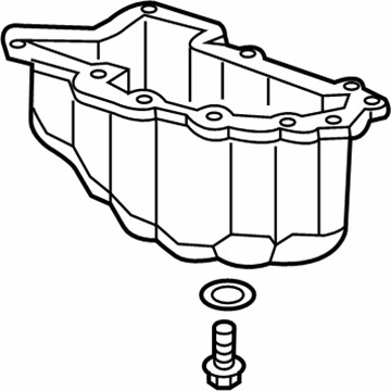 GM 12628375 Pan Asm-Lower Oil