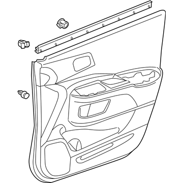 Honda 83552-T0A-U03ZB Base Comp*NH167L*