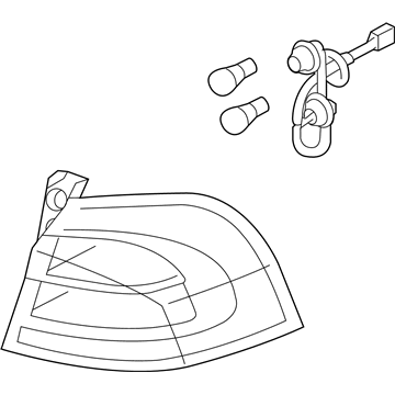 Kia 924011W220 Lamp Assembly-Rear Combination