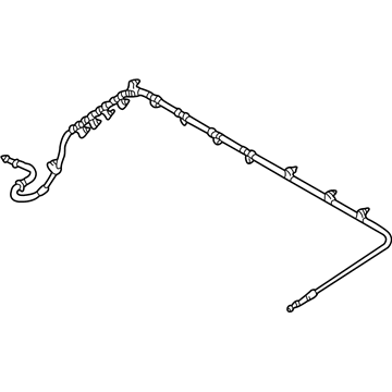 Ford 5L8Z-17A605-AA Washer Hose