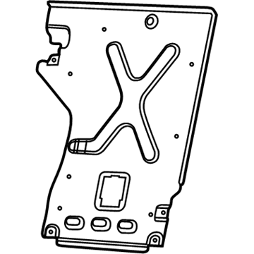 Mopar 68281751AA Panel-Rear Seat Back