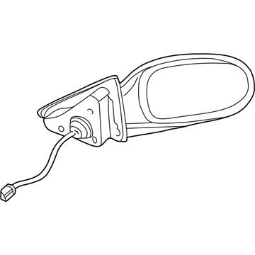 Mopar 4806133AA Outside Rear View Mirror