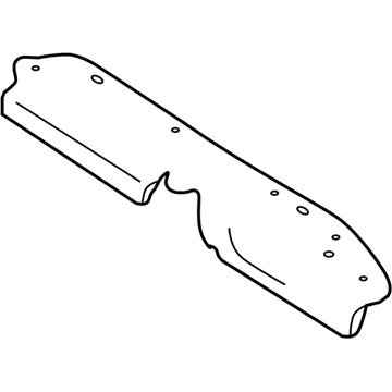 Infiniti G4516-5DAHA Extension-Rear Floor, Front