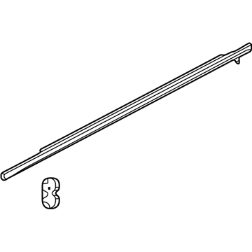 Honda 72410-TK8-A11 Molding Assy, R FR Door