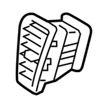 Hyundai 97410-F2000-4X Duct Assembly-Center Air Ventilator, LH