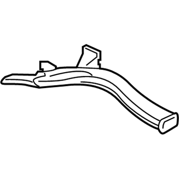 Hyundai 97380-F2000 Hose Assembly-Side DEFROSTER, LH