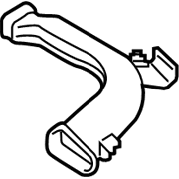 Hyundai 97390-F2000 Hose Assembly-Side Defroster, RH