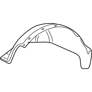 GM 15268589 Fender Liner