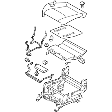 Infiniti 87350-1MY0B Cushion Assembly - Front Seat