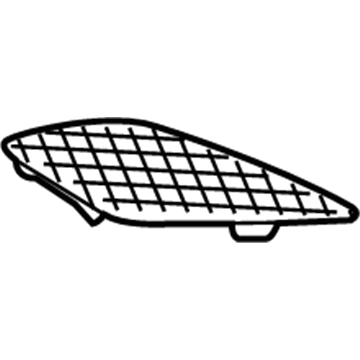 GM 13306598 Speaker Grille