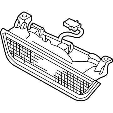 Mopar 55076679 Lamp-High Mounted Stop